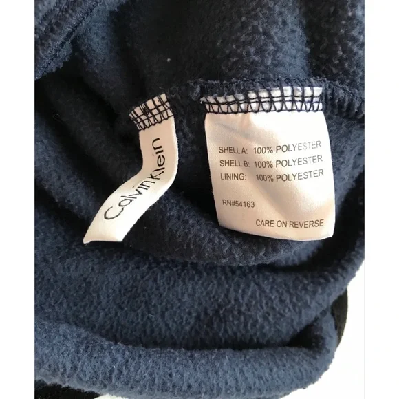 Calvin Klein Men’s Navy Zip Up Jacket Size Small - Picture 5 of 6